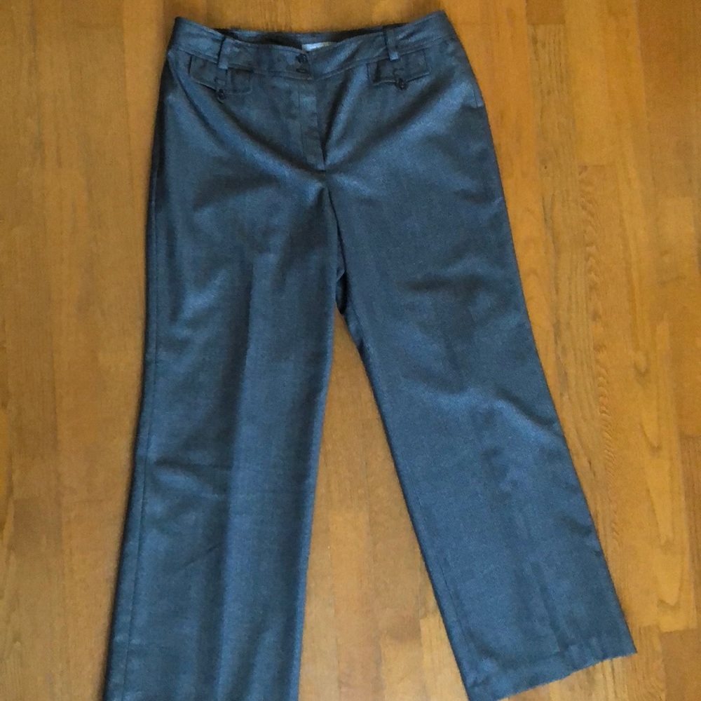 Ann Taylor Signature charcoal dress pants